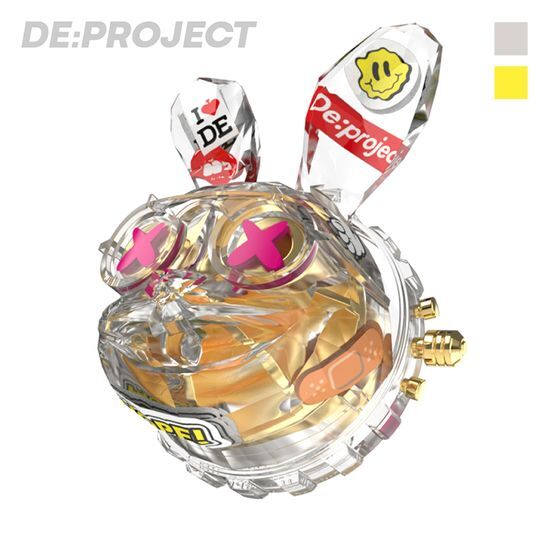 Multi Silver Dproject Naked Duberny Car Air Freshener for men, combining K-Beauty fragrance with a sleek design.