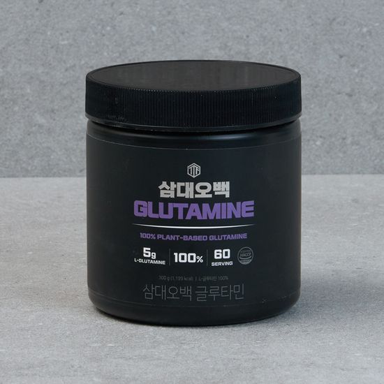 Samdaeo 500 Glutamine 300g supplement for men's beauty, offering 60 servings of K-Beauty nourishment.