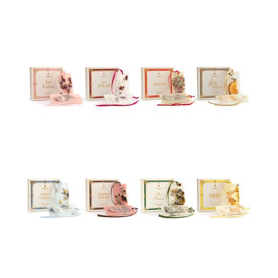 Santa Maria Novella Florence 1221 Wax Tablet in various potpourri fragrances, perfect for enhancing ambiance with a touch of luxury.