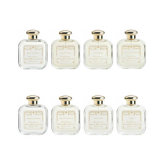 Santa Maria Novella Eau de Cologne 100ml in Tobacco Toscano variety, showcasing elegant packaging, perfect for fragrance enthusiasts.