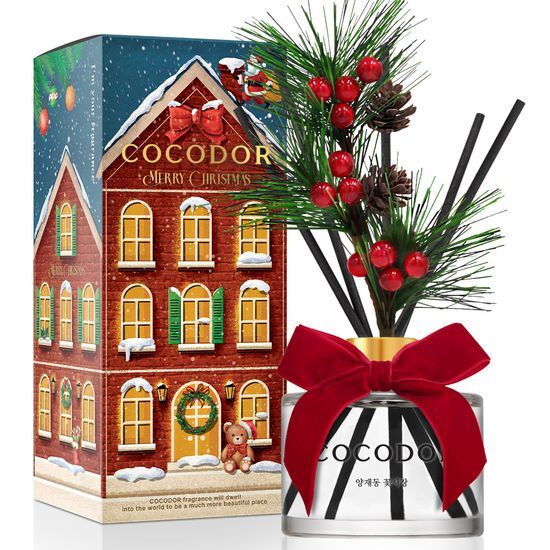 200ml Cocodor Diffuser from Yangjae Flower Market with decorative flower sticks for a fragrant home ambiance.