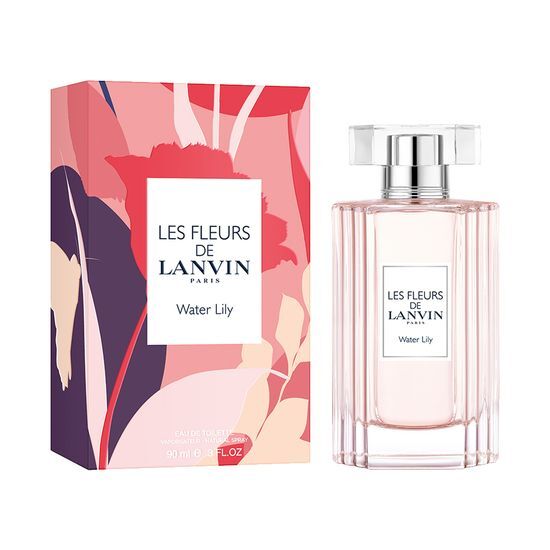 Lanvin Le Fleur de Lanvin Water Lily EDT 90ml fragrance bottle, elegantly designed for a floral and refreshing scent.