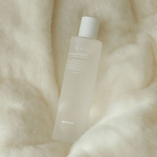 90ml G.B.H. Scented Hair & Body Mist in Cypress Moss - a refreshing fragrance for personal care.