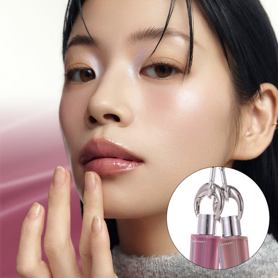 Entropy Makeup Charm Tint in C6 Water Wood, glossy gel formula, available in 10 vibrant shades.