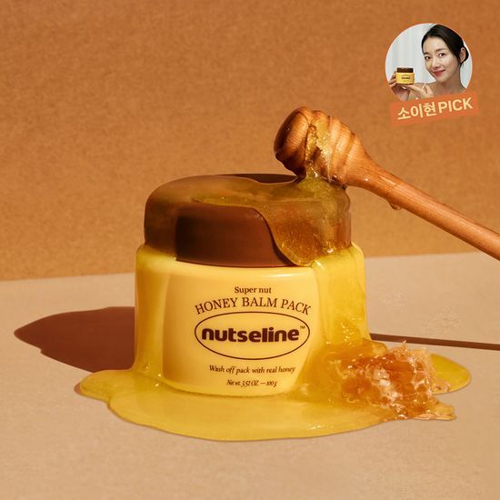 Nutserin Super Nut Honey Balm Pack 100g - K-Beauty skincare product for nourishing and hydrating masks.