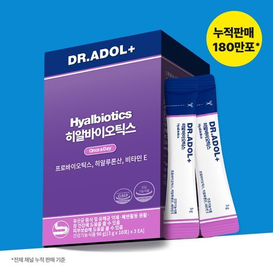 Dr. Adol Hyalbiotics Vaginal Probiotics - 30 Capsules for 30-Day Supply, promoting women's health and wellness.