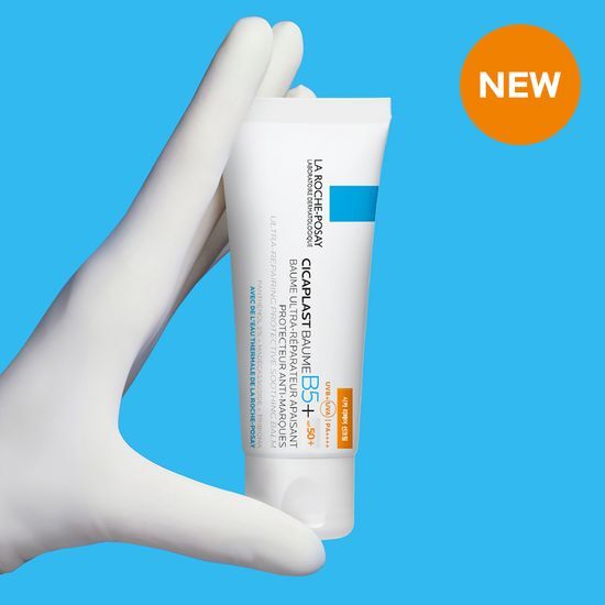 Alt text: La Roche-Posay Cicaplast Repair Sunscreen 40ml - soothing skincare formula for sun protection, ideal for sensitive skin, featuring K-Beauty innovation.