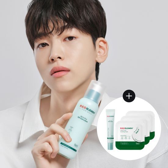 Dr.G Red Blemish All-in-One Oil-Cut Lotion for Men, 150ml Special Edition, K-Beauty skincare product designed for moisturization and blemish control.