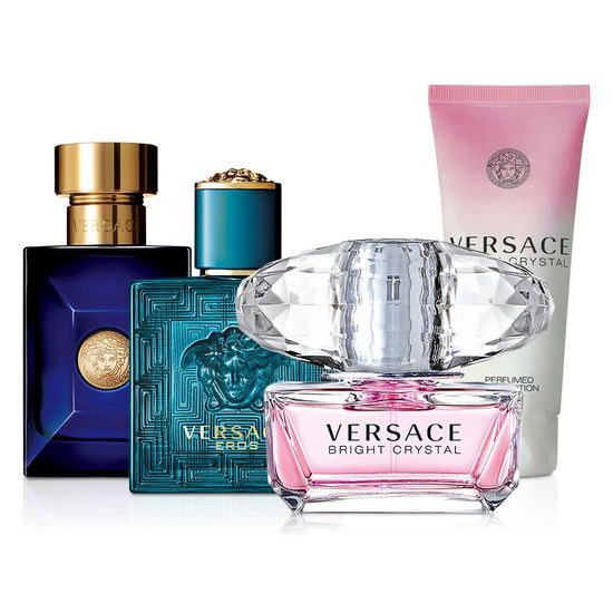 Versace Crystal EDT 50ml fragrance bottle featuring elegant design, perfect for personal care and beauty enthusiasts.