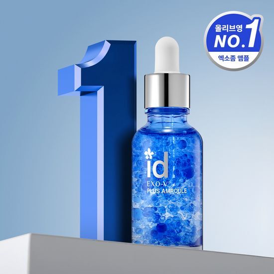 ID Placosmetic Exo V Plus Ampoule 30ml - K-Beauty skincare serum for enhanced hydration and revitalization.