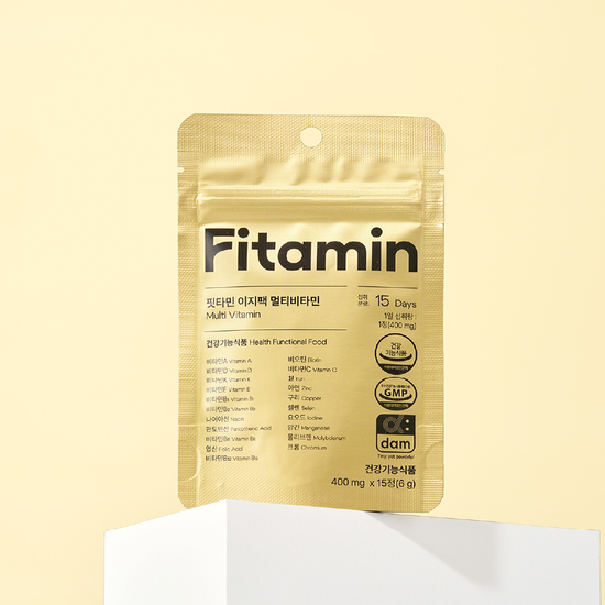 Fitamin Easy Pack Multivitamins - 15 tablets for a 15-day supply, designed for daily nutritional support.