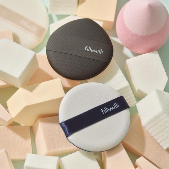 Filimili Cushion Puff Set in assorted colors - 6 pack of makeup application tools for K-Beauty enthusiasts.
