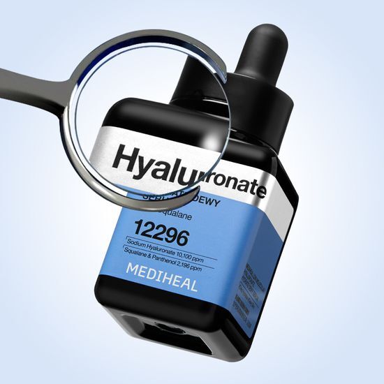 40ml Mediheal Low Molecular Hyaluronic Acid Hydration Density Serum for intense skincare hydration, featuring K-Beauty essence for enhanced moisture.