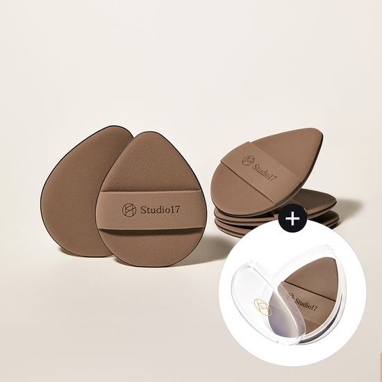 Studio 17 Full Ruby Cell Tension Puff - K-Beauty makeup tool for flawless application, perfect for enhancing your beauty routine.