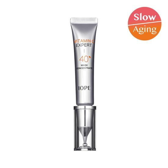IOPE Vitamin C Expert 40% Mask Concentrate 15g - K-Beauty skincare product for effective moisturization and brightening.