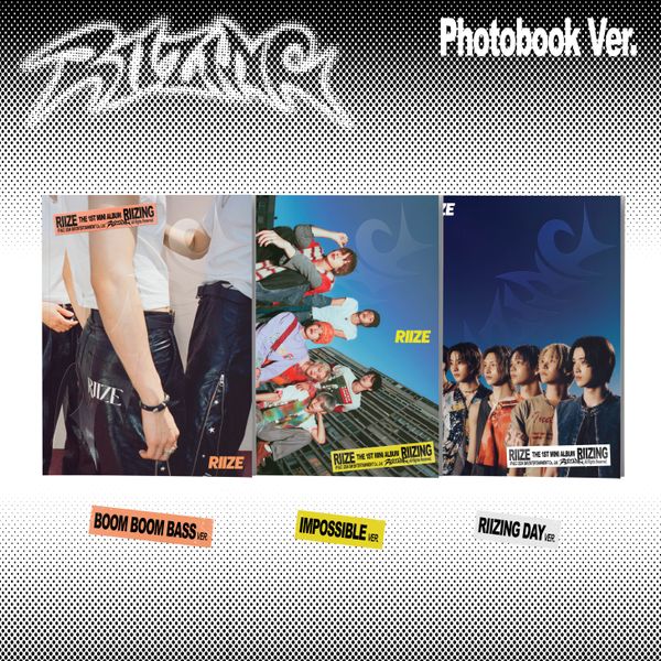 RIIZE - Mini Album 1 [RIIZING] (Photo Book Ver.) (Random Ver.) by RIIZE - Available at allkpopmag. Price: $16.28.