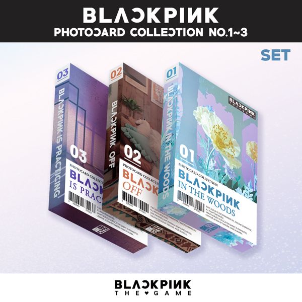 [Set] BLACKPINK - THE GAME PHOTOCARD COLLECTION No.1-3 by BLACKPINK - Available at allkpopmag. Price: $32.37.