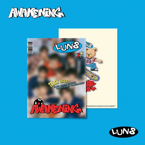 LUN8 - Mini Album Vol. 3 [AWAKENING] (Nerd Version) by LUN8 - Available at allkpopmag. Price: $15.64.
