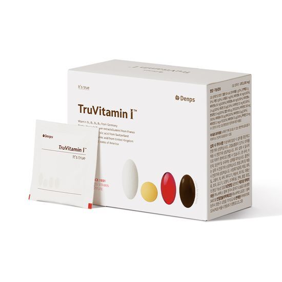 Denphus True Vitamin I - 30 Sachets, one month supply, featuring a sleek packaging design ideal for daily wellness.