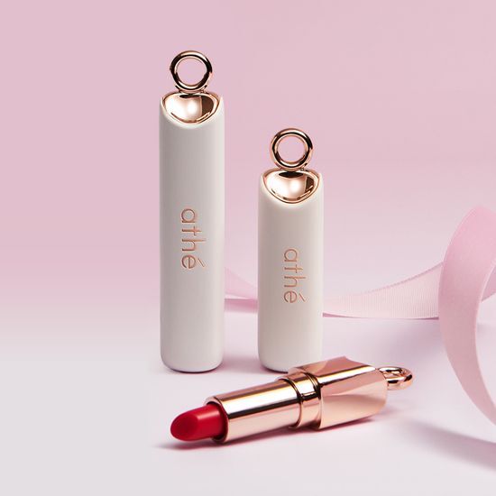 Atte Authentic Lip Balm Gift Set featuring mini lip balms in elegant gift packaging, perfect for hydration and gifting.