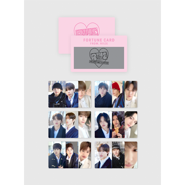 RIIZE - [VALENTINE'S DAYZE] Fortune Scratch Set VD 24 by RIIZE - Available at allkpopmag. Price: $3.66.