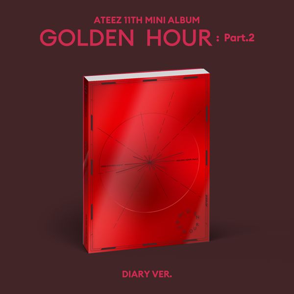 ATEEZ - Mini Album 11 [GOLDEN HOUR: Part 2] (Diary Version) by ATEEZ - Available at allkpopmag. Price: $17.01.