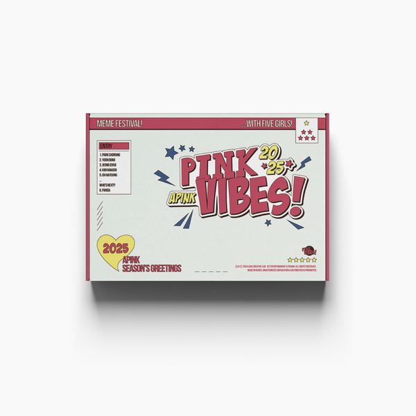 Apink - 2025 Season's Greetings [Pink Vibes] by Apink - Available at allkpopmag. Price: $41.15.