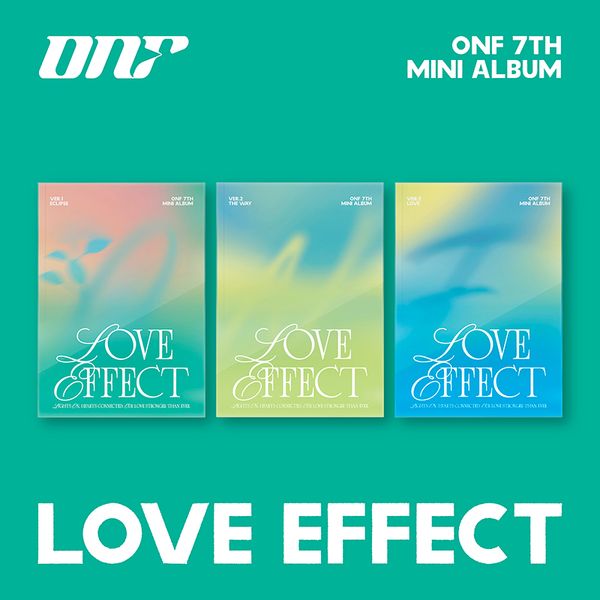 ONF - Mini Album 7 [LOVE EFFECT] (LOVE Version) by ONF - Available at allkpopmag. Price: $17.65.