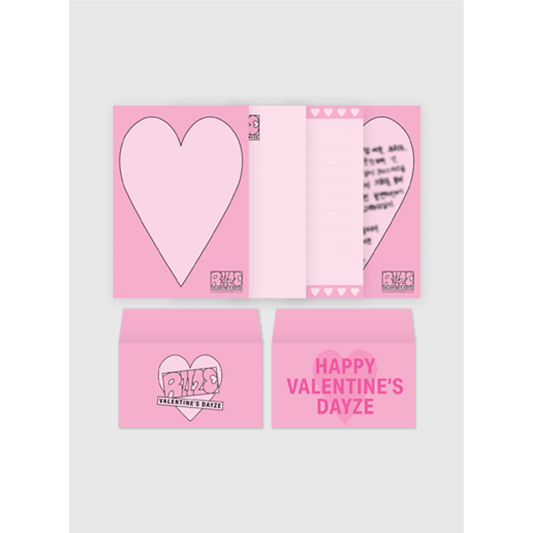 RIIZE - [VALENTINE'S DAYZE] Letter Paper VD 24 by RIIZE - Available at allkpopmag. Price: $7.32.