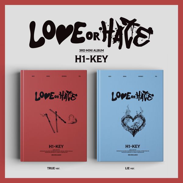 H1-KEY - Mini Album Vol. 3 [LOVE or HATE] (Random Ver.) by H1-KEY - Available at allkpopmag. Price: $16.28.