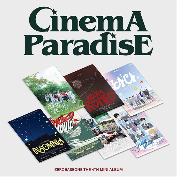 ZEROBASEONE - Mini Album 4 [CINEMA PARADISE] (ZEROSE Ver.) by ZEROBASEONE - Available at allkpopmag. Price: $10.15.