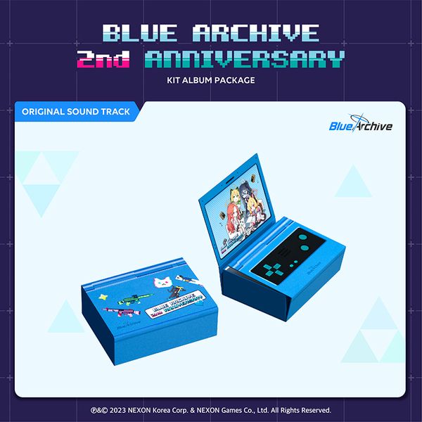 Blue Archive 2nd Anniversary OST (KIT Album Package) by BLUE ARCHIVE - Available at allkpopmag. Price: $29.26.