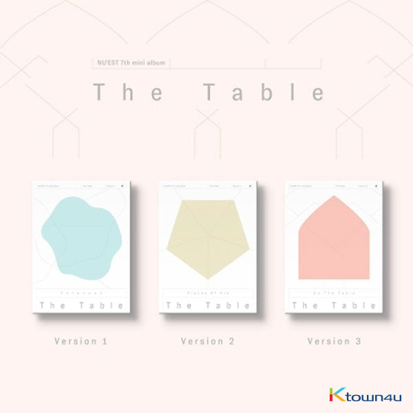 NU'EST - Mini Album 7 [The Table] (Random Version) by NU'EST - Available at allkpopmag. Price: $14.91.