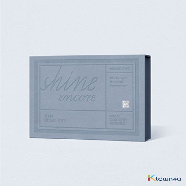 Kim Sungkyu - SOLO CONCERT Kit Video by INFINITE - Available at allkpopmag. Price: $50.30.