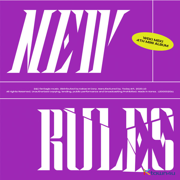 Weki Meki - Mini Album Vol. 4 [NEW RULES] (Break Version) by Weki Meki - Available at allkpopmag. Price: $13.44.