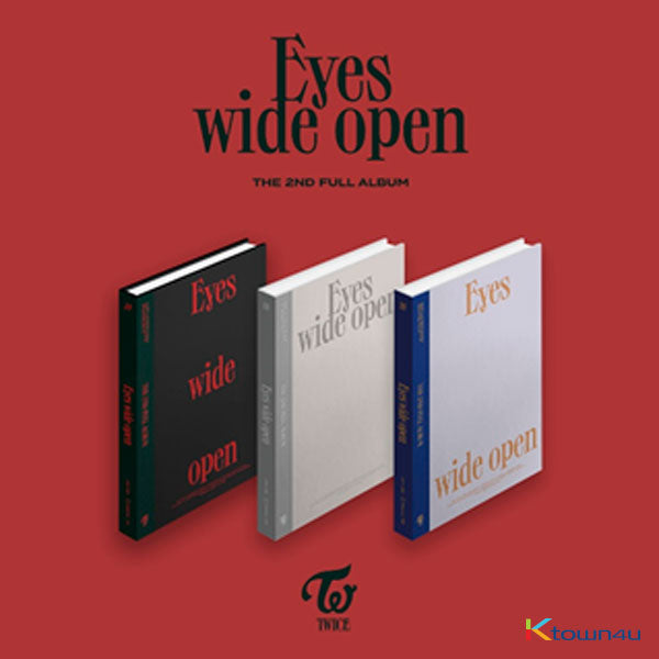 TWICE - 2nd Studio Album [Eyes Wide Open] (Random Version) by TWICE - Available at allkpopmag. Price: $15.64.