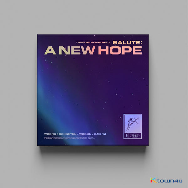AB6IX - Repackaged EP Album 3 [SALUTE: A NEW HOPE] (HOPE Ver.) by AB6IX - Available at allkpopmag. Price: $16.83.