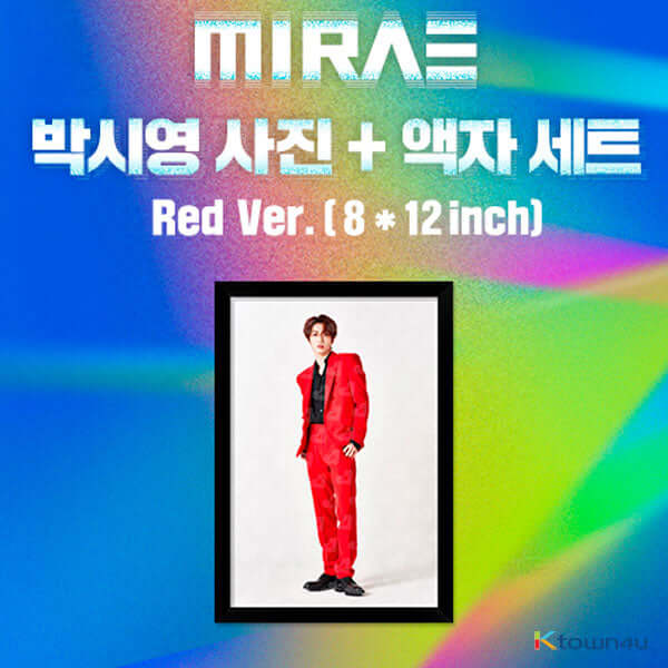 MIRAE - Park Si Young Photo + Frame Set (Red Version) by MIRAE - Available at allkpopmag. Price: $15.55.