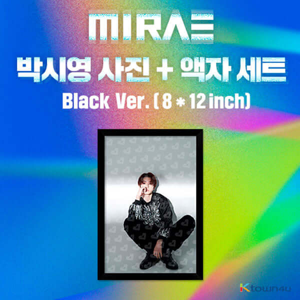 MIRAE - Park Si Young Photo + Frame Set (Black Version) by MIRAE - Available at allkpopmag. Price: $15.55.