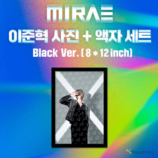 MIRAE - Lee Jun Hyuk Photo + Frame Set (Black Version) by MIRAE - Available at allkpopmag. Price: $15.55.