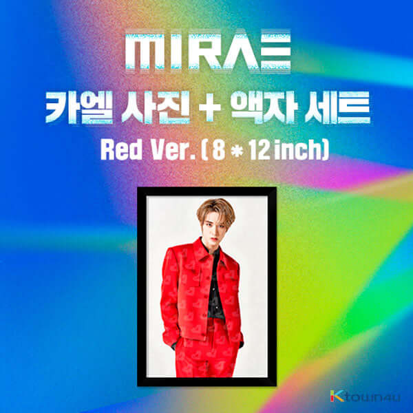 MIRAE - Kael Photo + Frame Set (Red Version) by MIRAE - Available at allkpopmag. Price: $15.55.