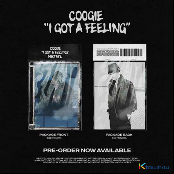Coogie - EP Album [I Got A Feeling] by Coogie - Available at allkpopmag. Price: $14.91.