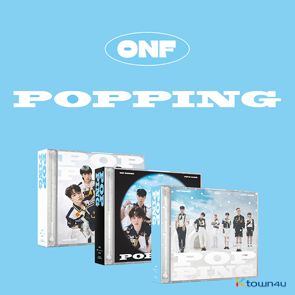 ONF - Summer Popup Album [POPPING] 3CD Set (38°C, 12°C, -10°C) by ONF - Available at allkpopmag. Price: $46.73.