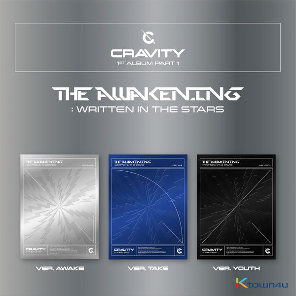 CRAVITY - 1st Album Part 1 [The Awakening: Written In The Stars] Random Version by CRAVITY - Available at allkpopmag. Price: $16.28.