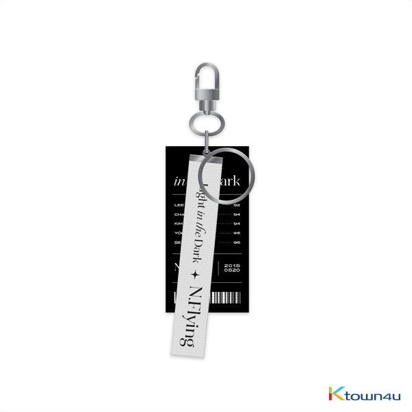 [N.Flying] 1st Photo Book: Light in the Dark - Label Keyring by N.Flying - Available at allkpopmag. Price: $17.38.