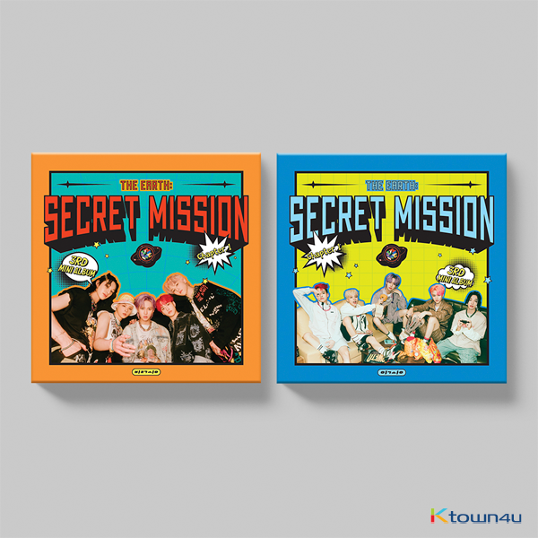 [2CD Set] MCND - Mini Album 3 [THE EARTH: SECRET MISSION Ch.1] by MCND - Available at allkpopmag. Price: $32.56.