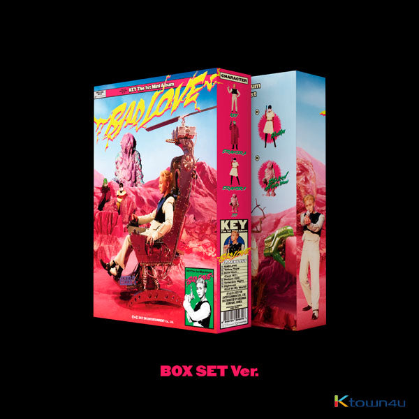 KEY - Mini Album 1st [BAD LOVE] (Box Set Version) by Key - Available at allkpopmag. Price: $16.83.
