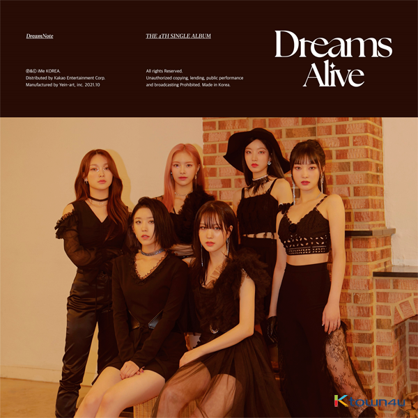 DreamNote - Single Album 4 [Dreams Alive] by DreamNote - Available at allkpopmag. Price: $11.98.