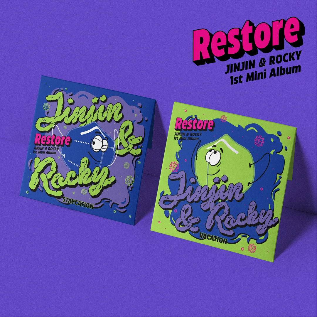 Jinjin & Rocky - Mini Album Vol. 1 [Restore] (Random Version) by ASTRO - Available at allkpopmag. Price: $16.83.