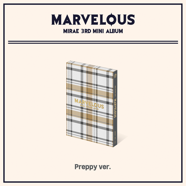 MIRAE - Mini Album Vol. 3 [Marvelous] (Preppy Version) by MIRAE - Available at allkpopmag. Price: $16.28.